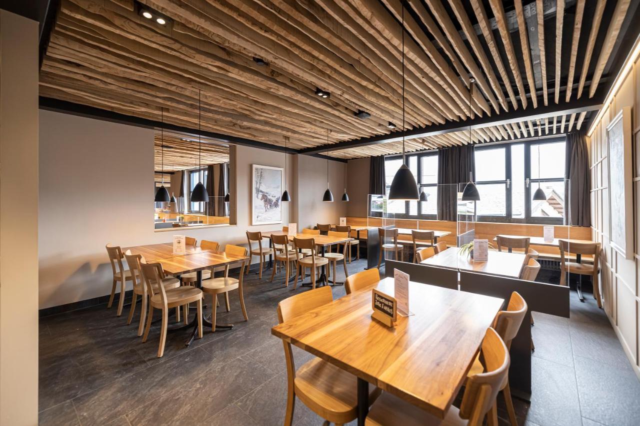 Hotel Restaurant Alte Brauerei Celerina/Schlarigna Dış mekan fotoğraf